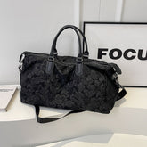 Premium Women's Travel Duffel Large Capacity Lightweight Weekender High-End Business & Sports Bag with Wet/Dry Separation Versatile Student Carry-On Luggage