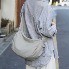 Water-Resistant Canvas Crossbody Bag - Lightweight Messenger Shoulder Pack for Commuting, College & Travel