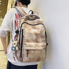 Urban Pulse 2026 Large-Capacity Student Backpack – Trendy Minimalist Schoolbag for Middle/High School & College Versatile "Couple Style" Casual Rucksack