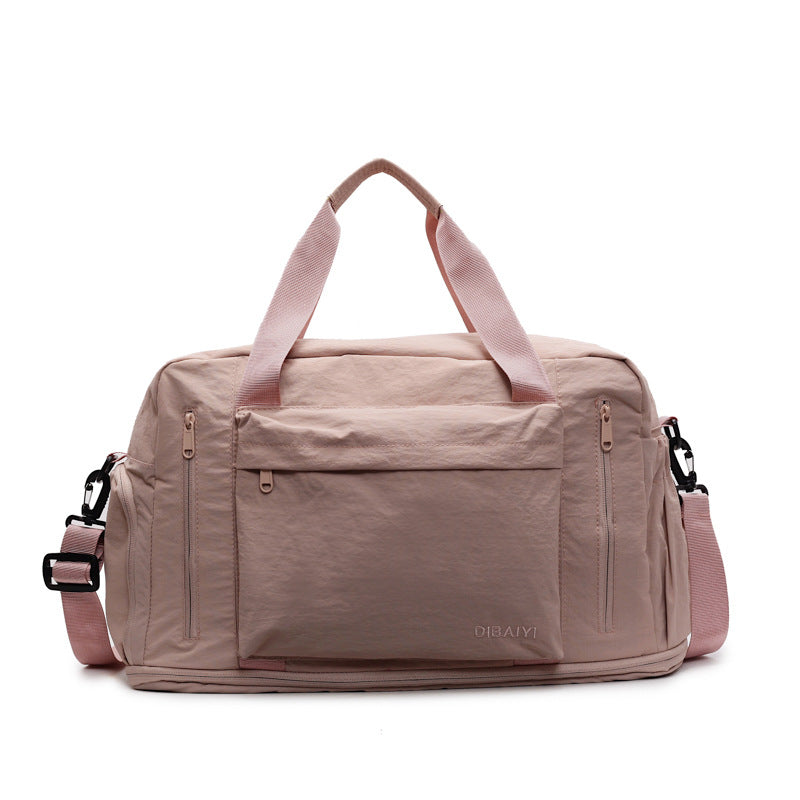 Wholesale Large Capacity Travel Duffel Water-Resistant Sports & Fitness Bag Fashionable Short-Distance Weekend Tote Portable Carry-on Luggage with Wet/Dry Separation