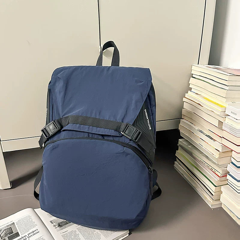 Minimalist Large-Capacity Daypack Lightweight Water-Resistant Sports Backpack Versatile Outdoor Hiking & Travel Rucksack Ergonomic Multi-Pocket School Bag for College