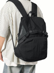 Minimalist Large-Capacity Daypack Lightweight Water-Resistant Sports Backpack Versatile Outdoor Hiking & Travel Rucksack Ergonomic Multi-Pocket School Bag for College