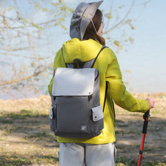 Ultra-Lightweight 25L Outdoor Daypack Water-Repellent Hiking & Mountaineering Bag Large Capacity College Schoolbag for 15.6" Laptops Trendy Minimalist Travel Backpack for Men & Women