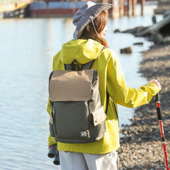 Ultra-Lightweight 25L Outdoor Daypack Water-Repellent Hiking & Mountaineering Bag Large Capacity College Schoolbag for 15.6" Laptops Trendy Minimalist Travel Backpack for Men & Women