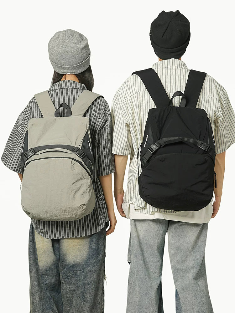 Minimalist Large-Capacity Daypack Lightweight Water-Resistant Sports Backpack Versatile Outdoor Hiking & Travel Rucksack Ergonomic Multi-Pocket School Bag for College