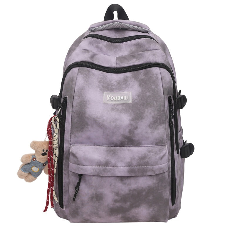 Urban Pulse 2026 Large-Capacity Student Backpack – Trendy Minimalist Schoolbag for Middle/High School & College Versatile "Couple Style" Casual Rucksack