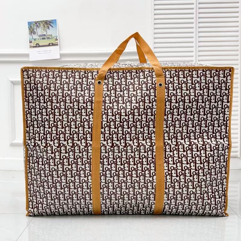 Heavy-Duty Extra Large Moving Bags - Waterproof Quilt & Bedding Storage Tote - Durable Clothes Organizer for College Dorms & Seasonal Storage