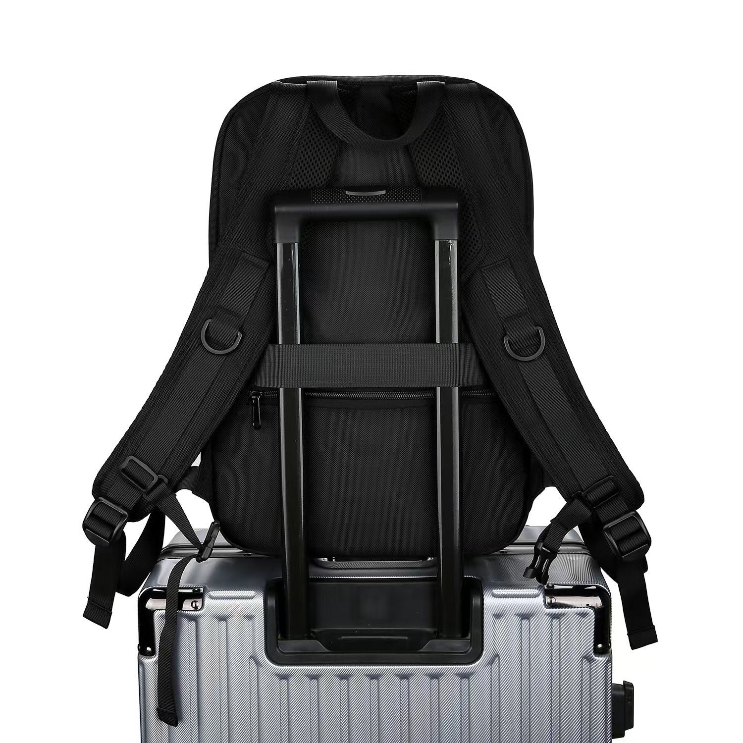 Premium Business Tech Backpack Men's Multifunctional Large Capacity Daypack Fashionable & Simple 15.6" Laptop Bag Versatile Urban School & Travel Rucksack