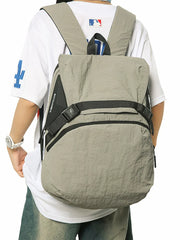 Minimalist Large-Capacity Daypack Lightweight Water-Resistant Sports Backpack Versatile Outdoor Hiking & Travel Rucksack Ergonomic Multi-Pocket School Bag for College